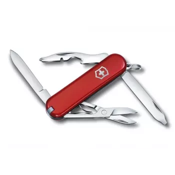Daudzfunkciju nazis Victorinox Rambler Clip point 5.8 cm Sarkans