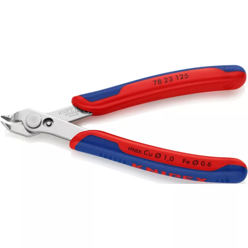 Knipex Super-Knips 78 23 125 elektronikas un precīzās mehānikas grieznes bez slīpuma 125 mm