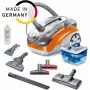 Putekļsūcējs cilindriskais THOMAS Aqua + Pet & Family 1.8 L — sausā un mitrā tīrīšana, 1700 W, oranžs/pelēks