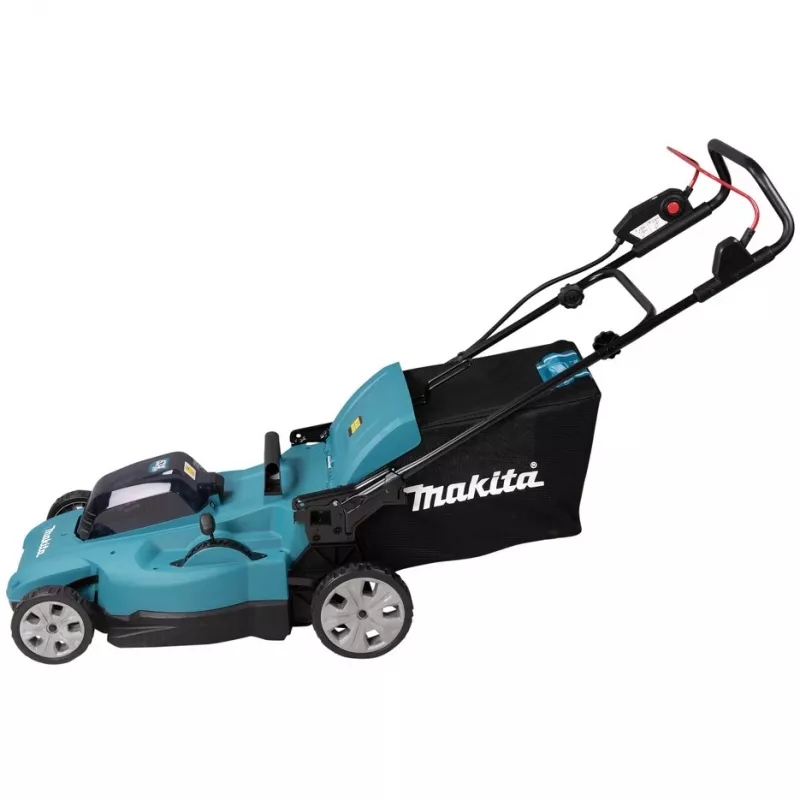 Makita DLM538Z bezvadu zāles pļāvējs stūmējzāģis Akumulatora Melns, Zils, Metālisks