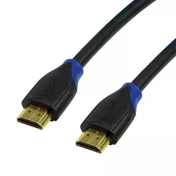 LogiLink CH0067 HDMI kabelis 15 m HDMI Type A (Standarta) Melns