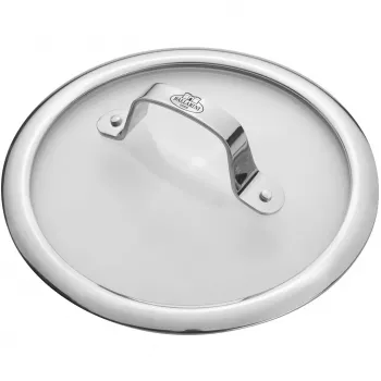 Pannas vāks BALLARINI 75002-900-0, apaļš, nerūsējošais tērauds, caurspīdīgs, 20 cm