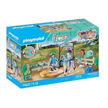 Figūru komplekts Zirgi 71637 Modernā jāšanas skola