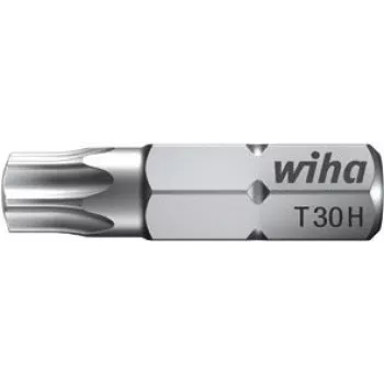 Uzgriežņu uzgalis wiha 7015 Z TR T30H Tērauds 25.4 mm, Torx T30H