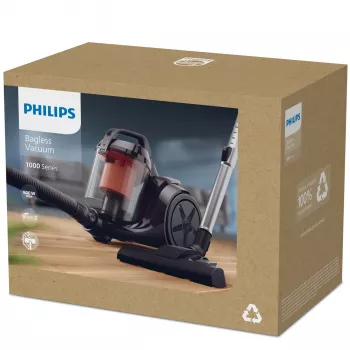 Philips 1000 sērijas XB1142/10 putekļsūcējs 1.3 L cilindriskais sausās tīrīšanas bezmaiss 800 W