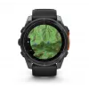 Viedpulkstenis GARMIN Fenix 8 — 51 mm titāna korpuss, AMOLED 1,4 collu, GPS, 32 GB, 10 ATM, silikona siksniņa