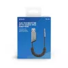 Savio TR-16 Bluetooth raidītājs AUX adapteris ar brīvroku funkciju, Bluetooth 5.3, Google Assistant/Siri