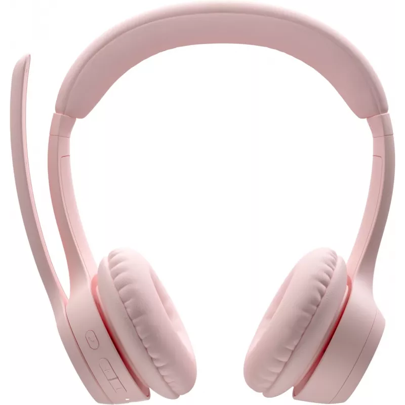 Logitech 981-001412 bezvadu austiņas/headset Galvas saite Birojs/Zvanu centrs Bluetooth Roza