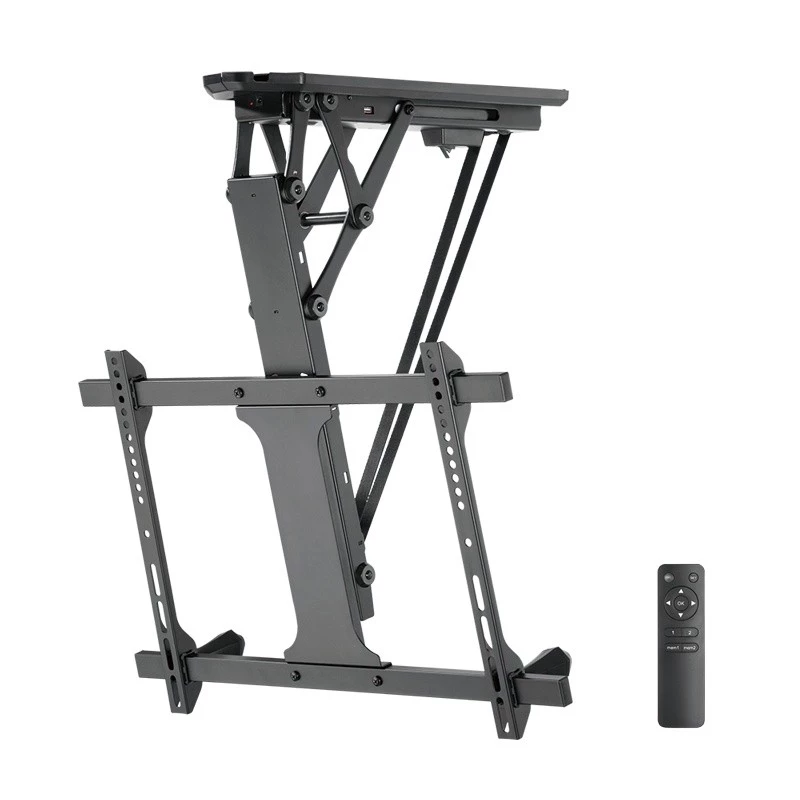 Elektriski nolaižams TV griestu stiprinājums 32-70 collām, 35 kg