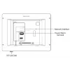 Video domofons Hikvision DS-KH6320-TE1, 7 collu skārienekrāns, PoE, 1024×600, MicroSD līdz 32GB, Ethernet, Linux
