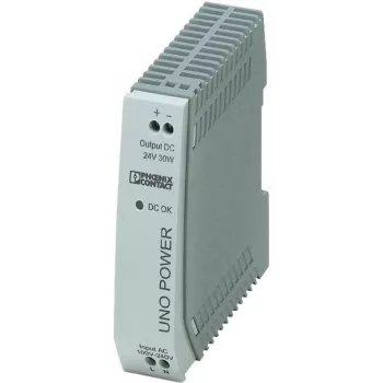 Phoenix Contact 2902991 Barošanas bloks, 30 W, 85–264 V, 50/60 Hz, pelēks