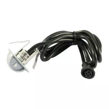 Synergy 21 S21-LED-L00022 Āra sienas lampa 0.8W LED Melns - Sudrabs Āra apgaismojums