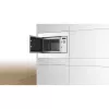 Iebūvējamā solo mikroviļņu krāsns Bosch BFL523MW3, 800 W, 20 L, balta, skārienvadība un rotācijas regulators