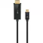 Goobay USB-C uz HDMI kabelis 4K @ 60 Hz 2 m melns (75697)