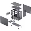 Datora korpuss Jonsbo D32 PRO Mesh mATX - melns