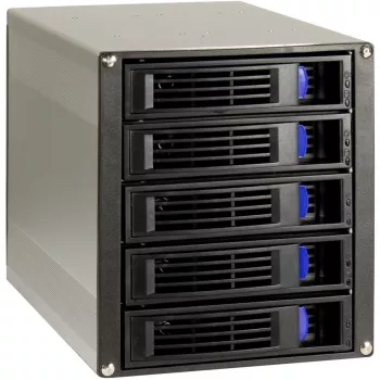 HDD korpuss Inter-Tech ST-5255 Melns 2.5/3.5 collu
