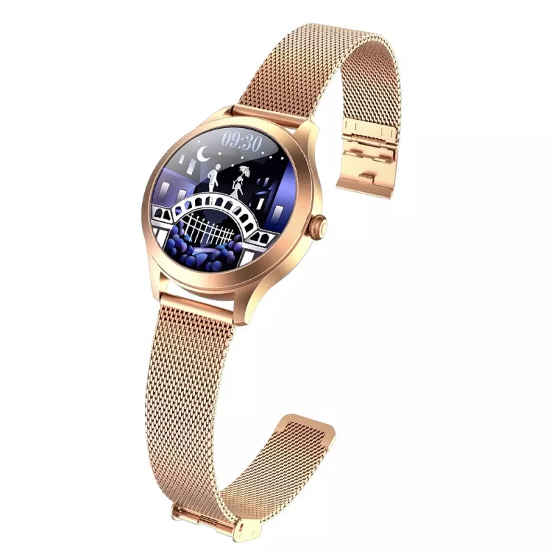 Viedpulkstenis MaxCom FW42 GOLD Zelts
