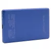 RealPower PB-5000 MAG pārnēsājamais akumulators 5000 mAh, MagSafe saderīga bezvadu uzlāde, USB-C, 20 W, ļoti plāns, zils