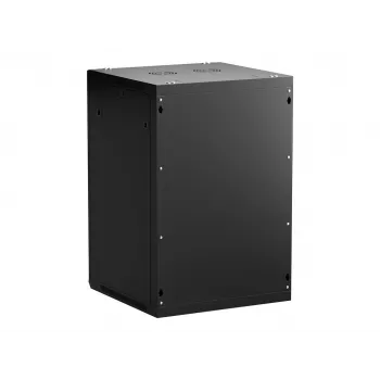 Sienas stiprinājuma skapis Netrack 019-180-66-022 Melns 18U