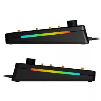 Mehāniskā tastatūra GLORIOUS GMMK 3 PRO Barebones 75% formfaktors USB RGB LED Melna