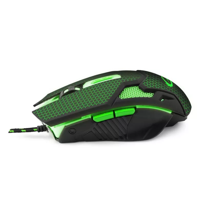 Pele Esperanza WIRED FOR PLAYERS MX207 COBRA USB zaļa