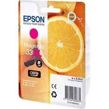 Epson C13T33634010 oriģinālā magenta kasetne, pigmenta tinte 8,9 ml, ~650 lpp., 1 gab.