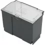 Uzglabāšanas kaste Bosch SystemBox taisnstūra polipropilēns 176×105×133 mm Melna/Pelēka