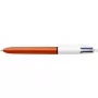 BIC lodīšu pildspalva 4 KRĀSAS FINE 1 gab. 233843