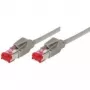 Tecline 74400 Ethernet Patch vads Pelēks