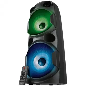 Skaļruņu sistēma SVEN PS-750 2x40W ar LED displeju, TWS, FM radio, AUX, USB/SD, karaoke un tālvadību