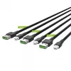 Lightning kabelis Green Cell KABGCSET05 1,2m Melns