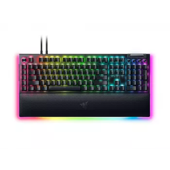 RAZER BlackWidow V4 Pro tastatūra ar Green slēdžiem - US izkārtojums
