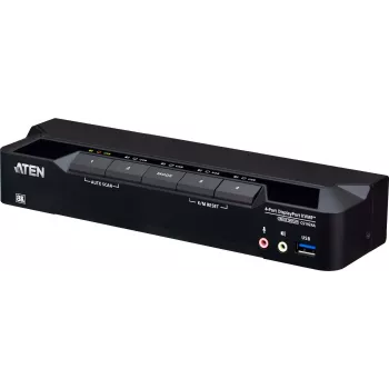 ATEN CS1924A KVMP-Slēdzis 4-portu, DisplayPort, USB 3.0, 8K