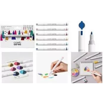 Marķieru komplekts COPIC acrea 0,8 mm, 6 gab.