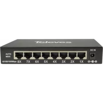 Nepārvaldāms Ethernet slēdzis Televes SWUM-1000-8 8x 10/100/1000 Mbps