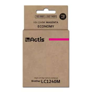 Actis KB-1240M tintas kasetne (aizstāj Brother LC1240M/LC1220M; standarta; 19 ml; magenta)