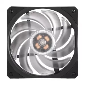 Cooler Master Hyper 212 RGB Black Edition Dzesētājs 12 cm Ventilators 650-2000 RPM