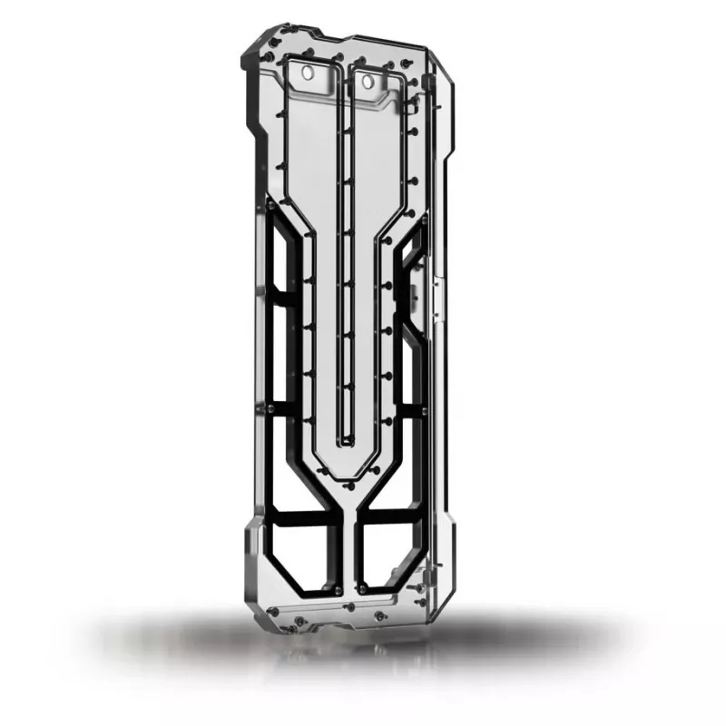 Singularity Spectre 4 Aevum Elite Akrila datora korpuss – caurspīdīgs/akcentēts melns