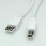 USB 2.0 kabelis VALUE A - B vīriešu/vīriešu 4.5 m