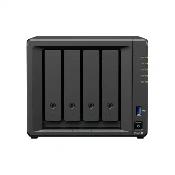 Synology DiskStation DS925+ NAS/datu glabāšanas serveris Ryzen Embedded V1500B 4 GB DDR4 0 TB Melns