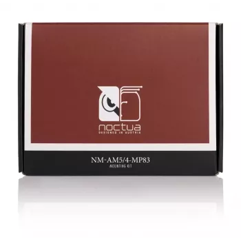 Montāžas komplekts Noctua NM-AM5/4-MP83 Black Chrome ligzdām AM4 un AM5