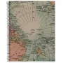 Miquelrius Piezīmju bloks World Map Design Recycle A4 80 lapas (Piegāde ar kravu)