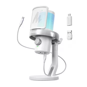 Mikrofons Maono DM40 Pro balts