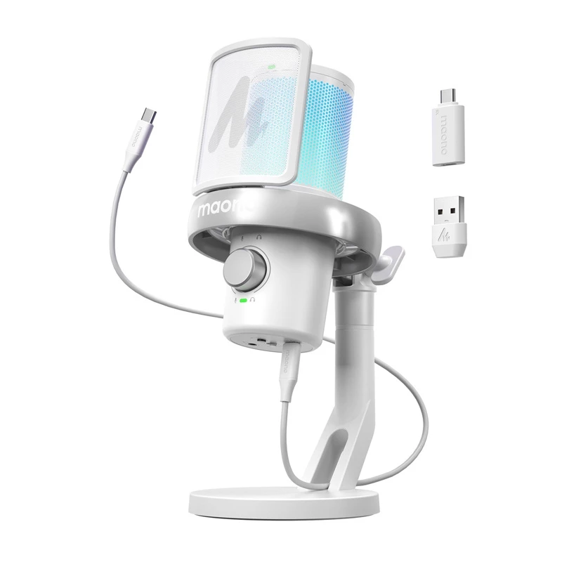 Mikrofons Maono DM40 Pro balts
