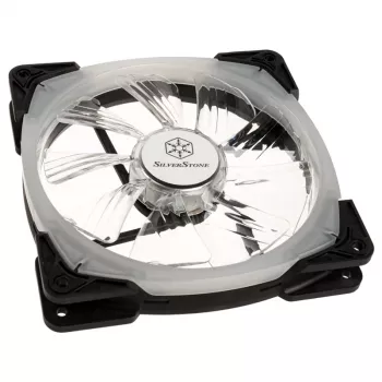 Korpusa ventilators SILVERSTONE SST-FW142-RGB 140mm 1500rpm - RGB LED, PWM saderīgs