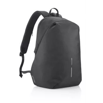 Ikdienas mugursoma XDDESIGN Bobby Soft ar 15.6 collu klēpjdatora nodalījumu, 16 L, PET, melna
