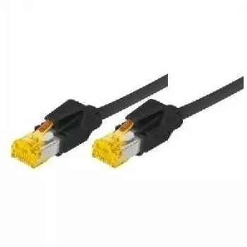Tecline 72203S Ethernet Patch Cable Melns