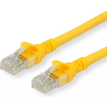 Tīkla kabelis ROLINE Cat6a 1,5m Dzeltens U/UTP