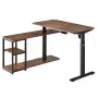 Elektriski regulējams augstumā galds Ergo Office 380623 — max augstums 121 cm, max slodze 70 kg