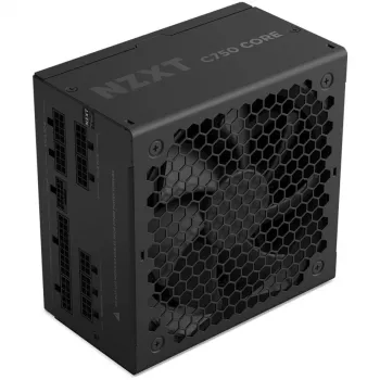 NZXT C750 Gold Core barošanas bloks, melns, 750W, 80 PLUS Gold, 12-pin GPU, 3x PCIe, kabeļu pārvaldība